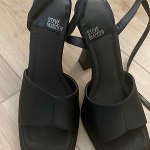 Black Steve Madden heels